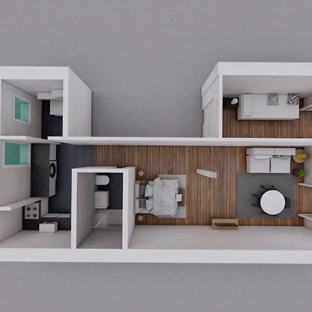 Chic Urban Retreat At Downtown With Balcony & Views, 5th-floor No Lift דירה ליסבון